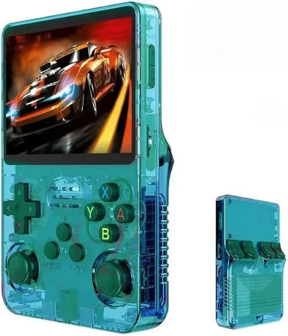 R36S Retro Handheld Video Game Console ARKOS System 3.5 Inch IPS Screen Classic Portable Pocket Video Player 128G Games Boy Gift
